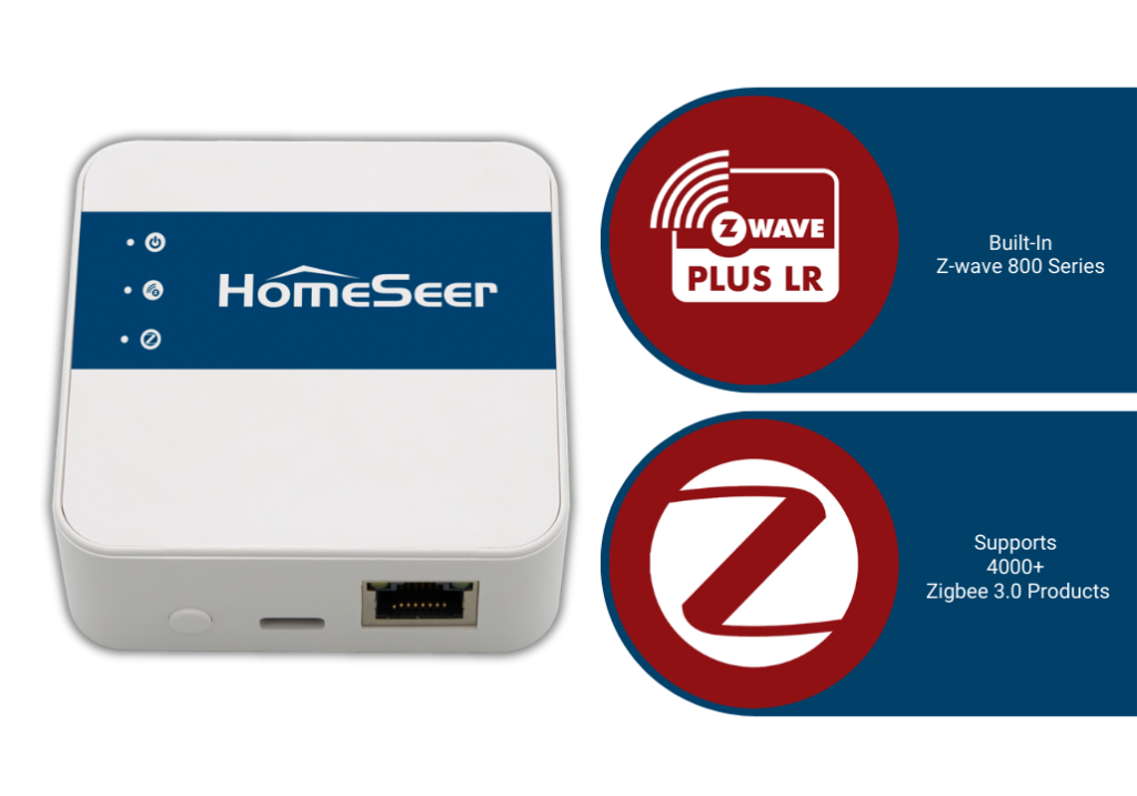 Z-NET PRO Z-Wave & Zigbee Dual Interface | HomeSeer
